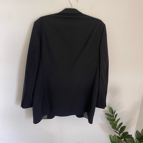 Monsieur By Givenchy Four Button Closure Pure Wool Sports Coat/Suit Jacket 43L - Picture 10 of 12